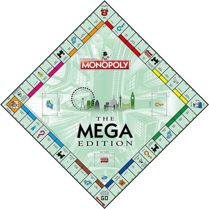 Mega-Monopoly-Brettspiel