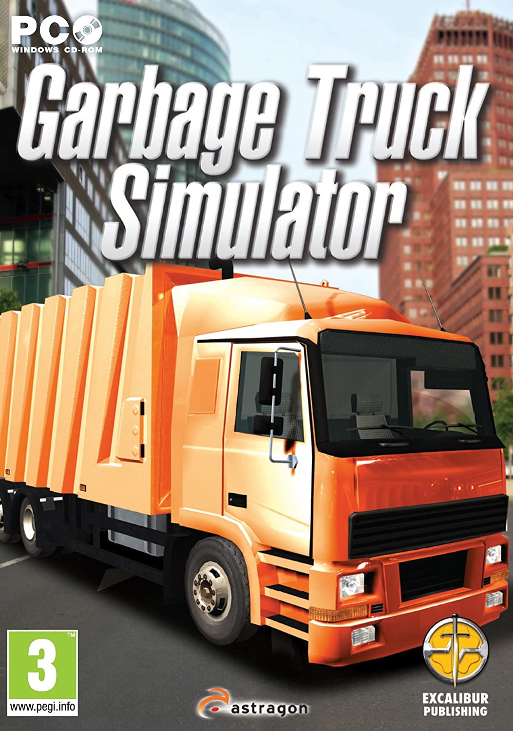 Müllwagen-Simulator für PC, CD-ROM