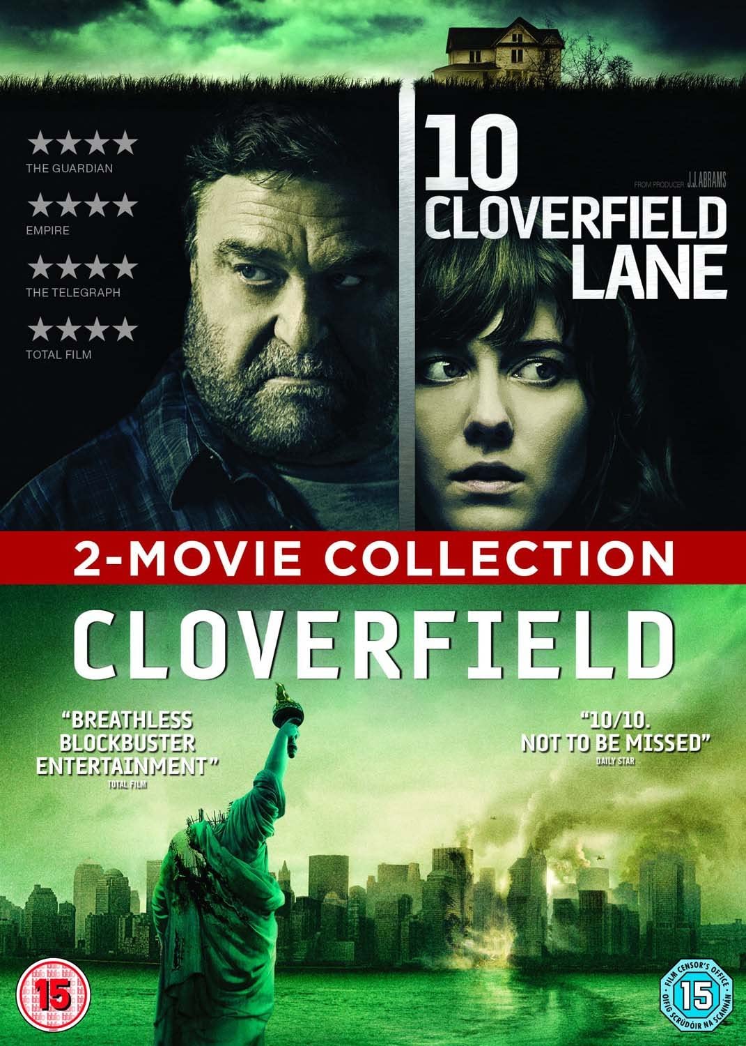 Cloverfield / 10 Cloverfield Lane (Doppelpack) [2016] – Science-Fiction/Action [DVD]