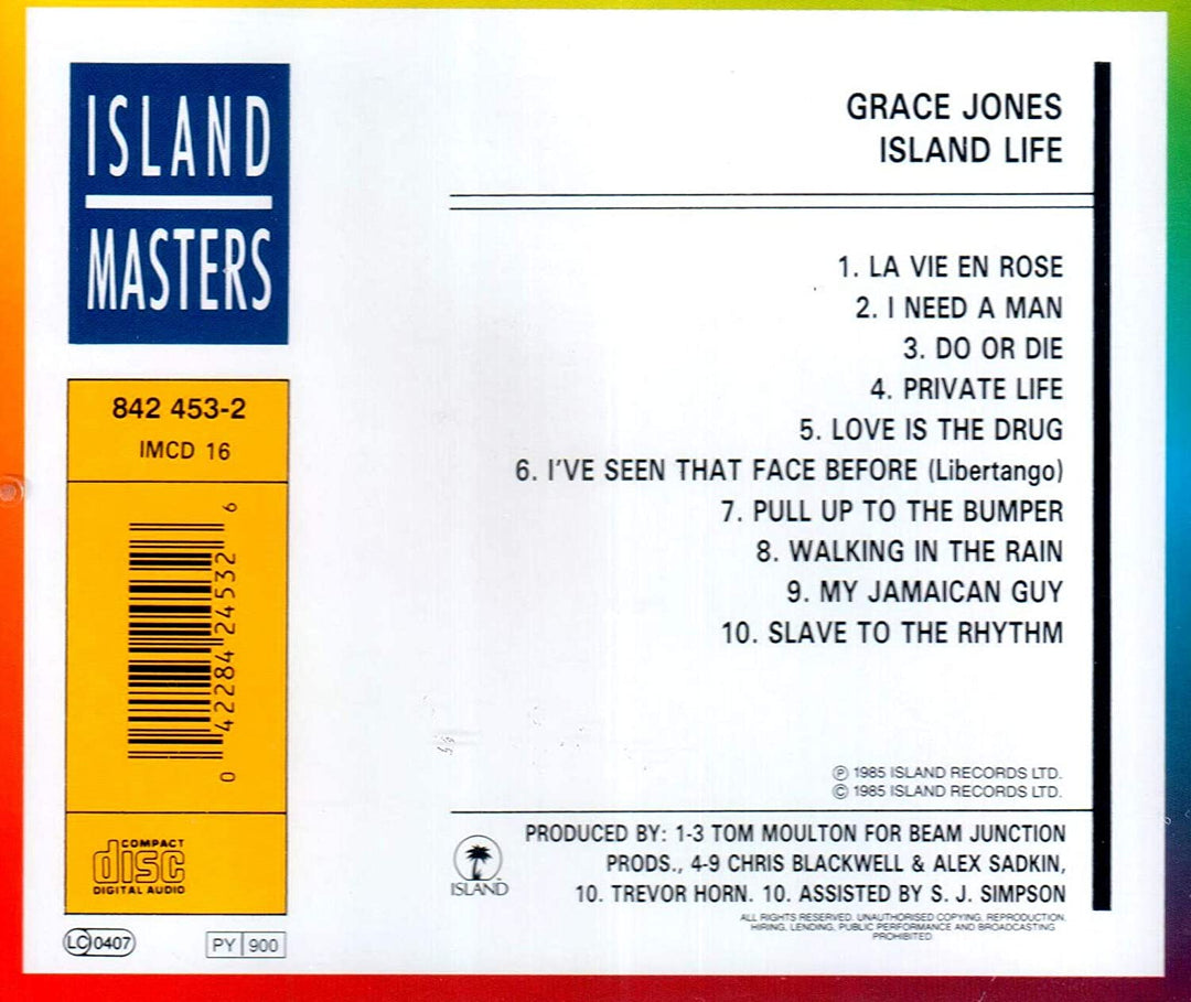 Grace Jones - Island Life [Audio-CD]