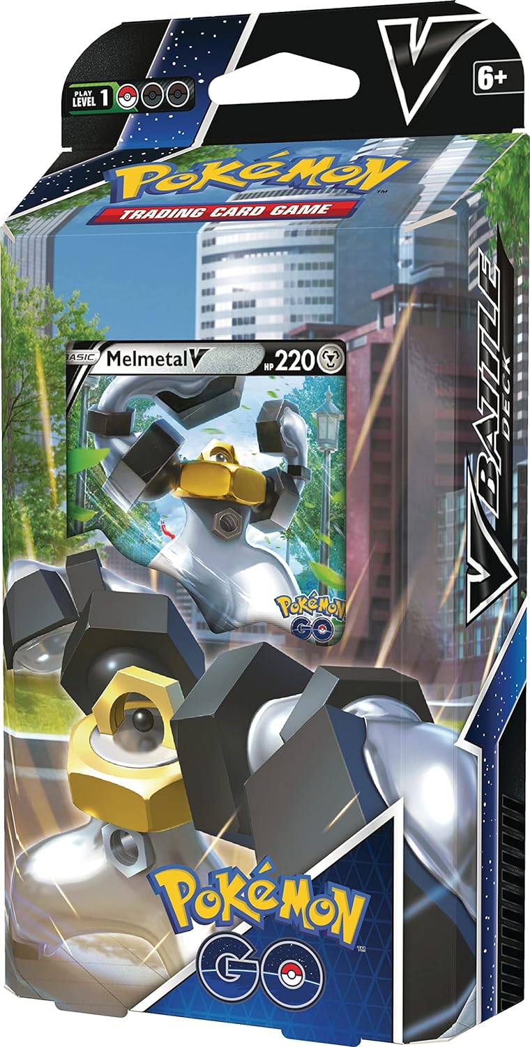 Pokémon TCG: Pokémon GO Melmetal V Battle Deck (60 Karten, spielbereit)