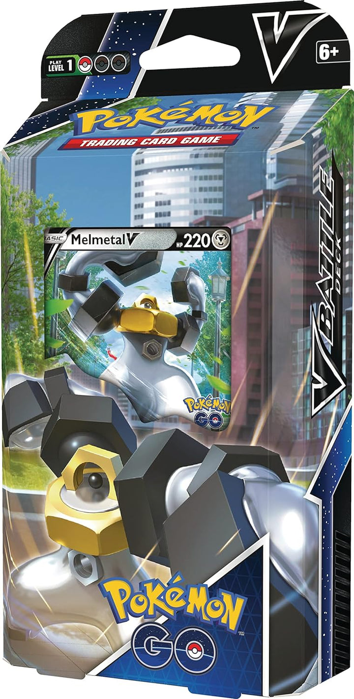 Pokémon TCG: Pokémon GO Melmetal V Battle Deck (60 Karten, spielbereit)