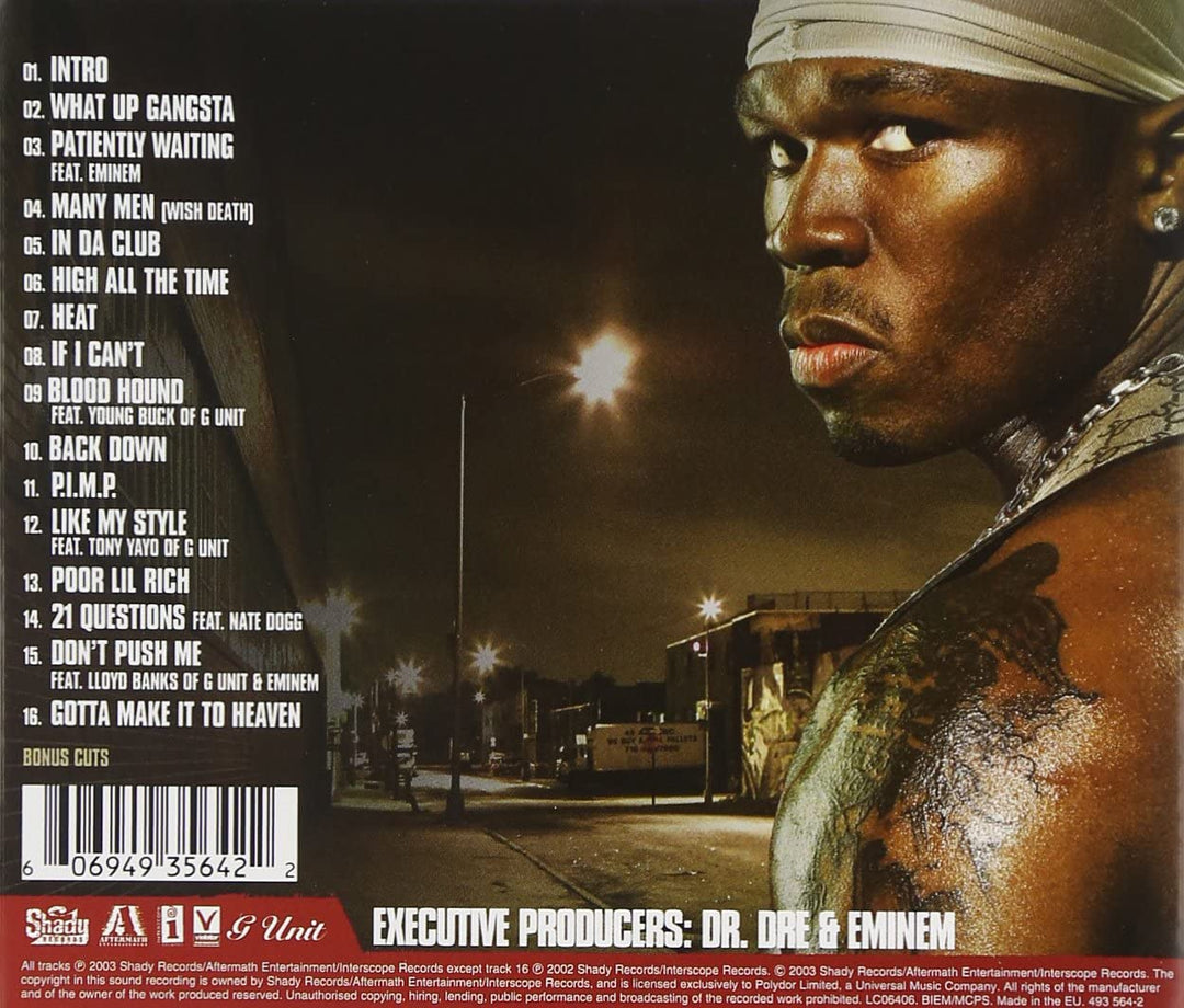 Get Rich Or Die Tryin'explicit_lyrics - 50 Cent [Audio CD]