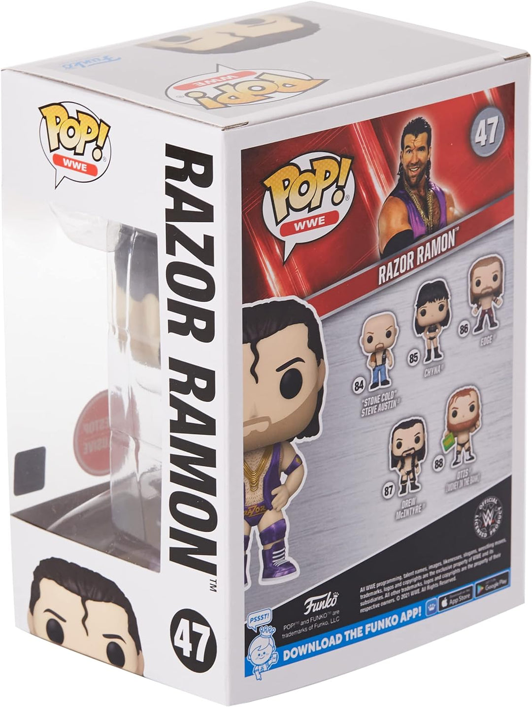 Razor Ramon (Lila Metallic) WWE Funko Pop! Vinylfigur – exklusiv bei GameStop