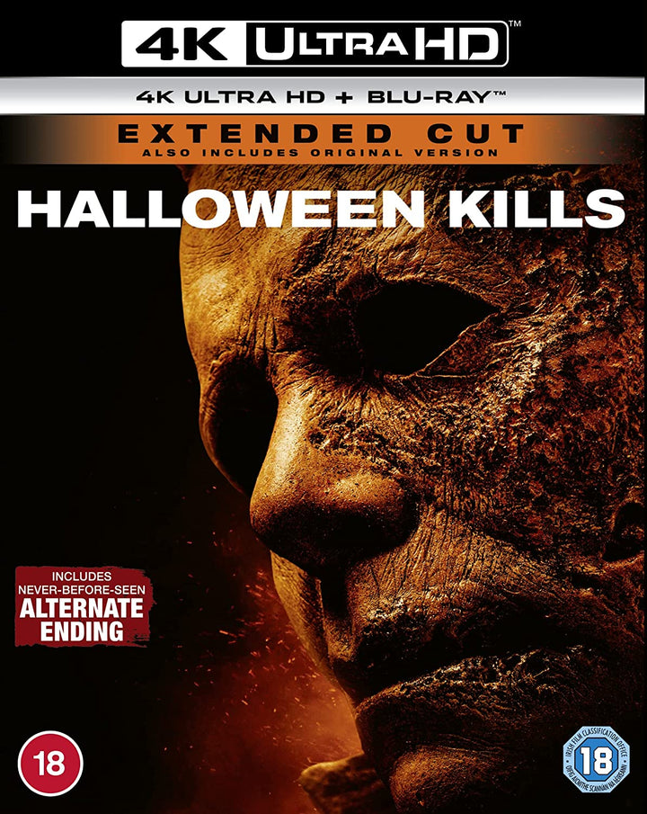 Halloween Kills [4K Ultra HD] [2021] [Region Free] – Horror [Blu-ray]