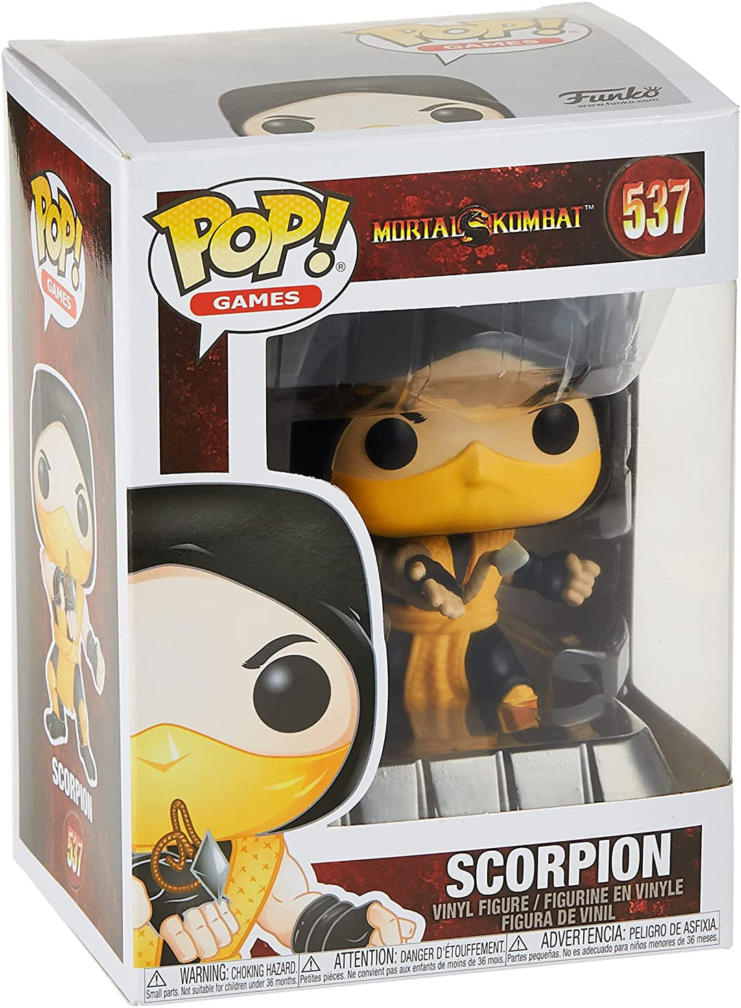 Mortal Kombat Scorpion Funko 45110 Pop! Vinyl #537