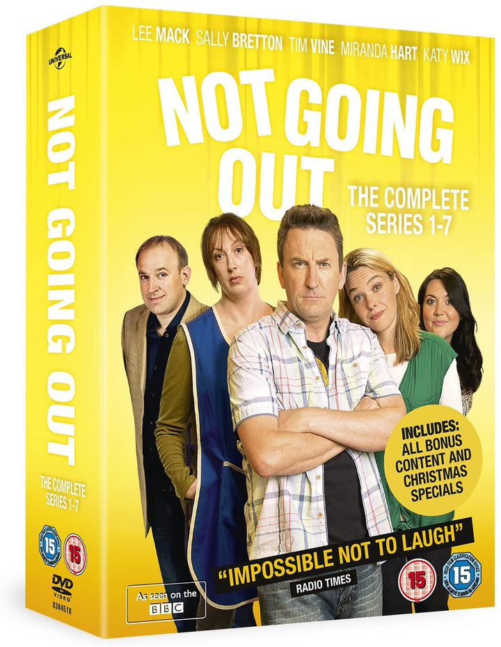 Not Going Out – Serien 1–7 – Sitcom [DVD]