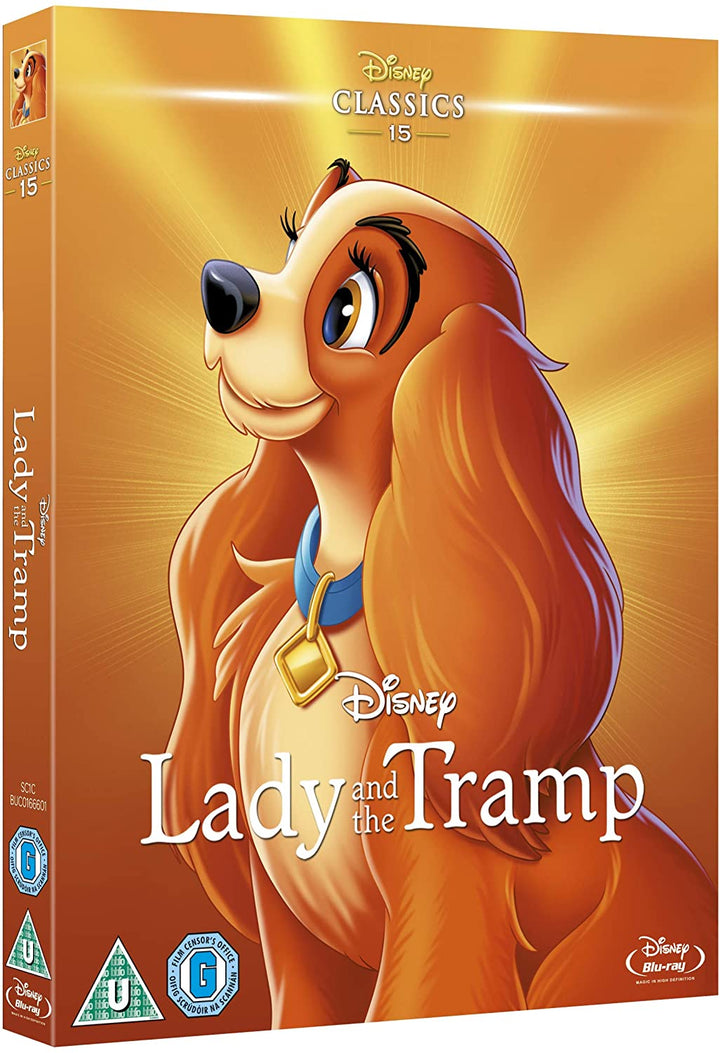 Lady and the Tramp [Region Free] – Musical/Familie [Blu-ray]