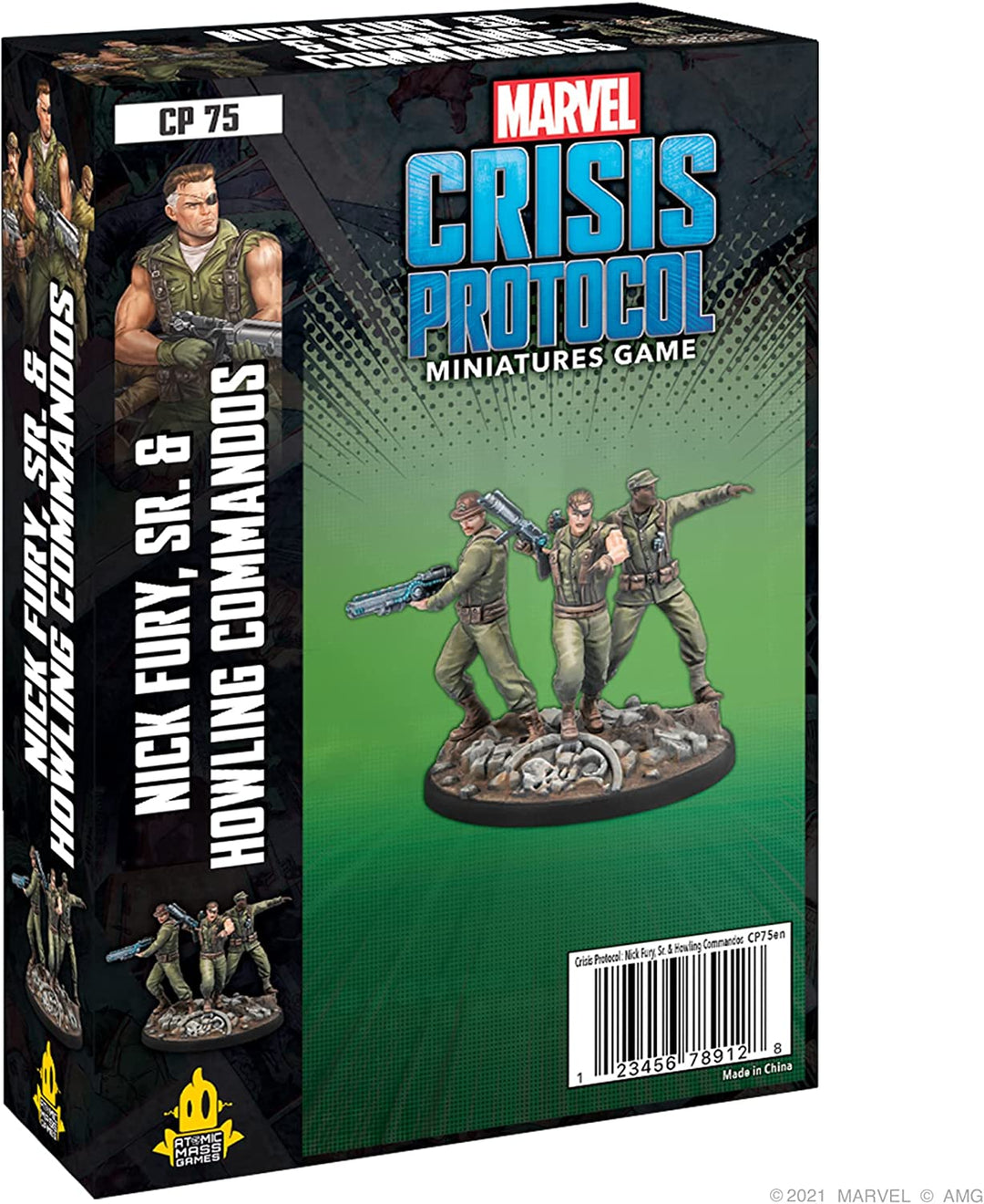 Marvel Crisis Protocol Nick Fury Sr. &amp; Howling Commandos