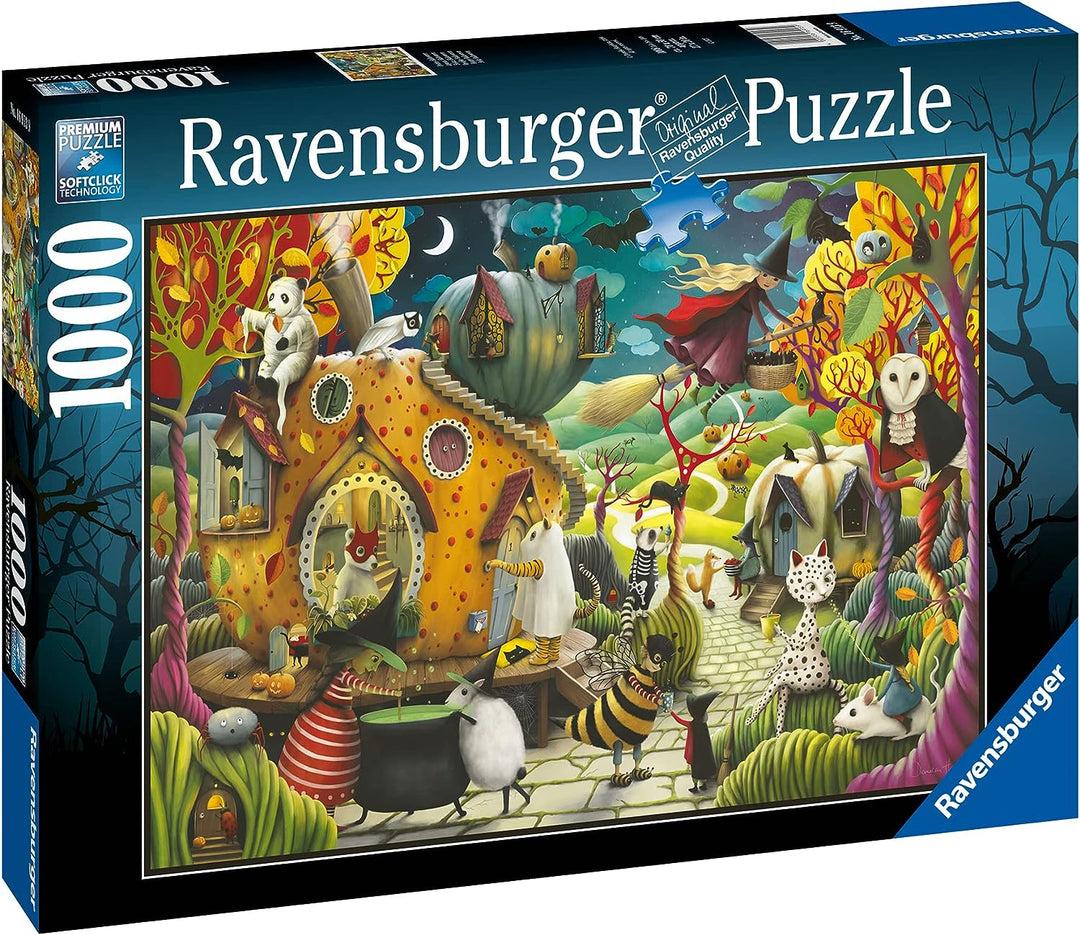 Ravensburger Happy Halloween 1000-teiliges Puzzle für Erwachsene und Kinder ab 12 Jahren