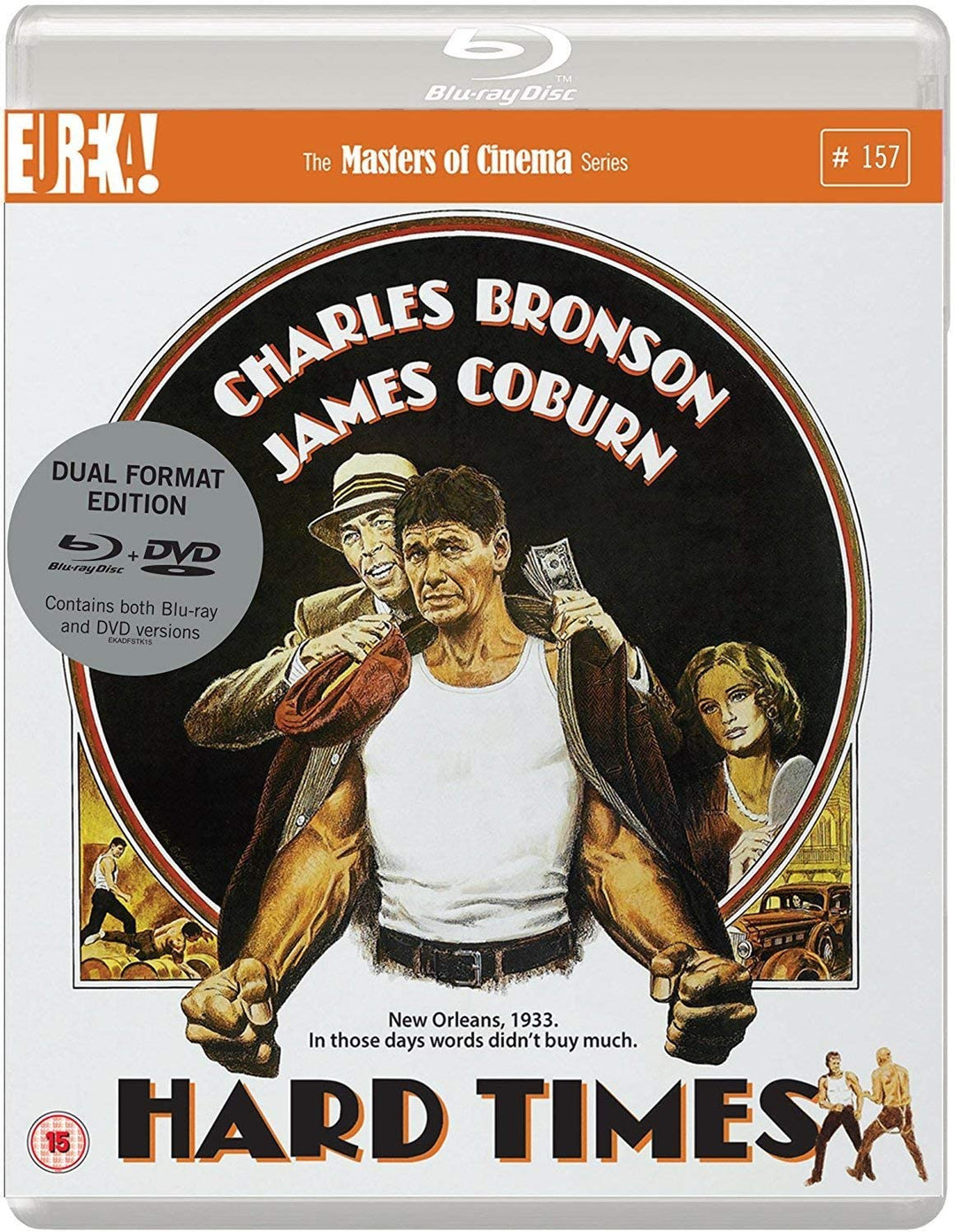 Hard Times (1975) [Masters of Cinema] Dual Format Edition [2017] – Drama [Blu-ray]