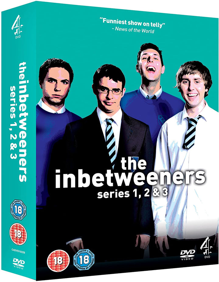 The Inbetweeners – Serie 1–3 – Komplett – Sitcom [DVD]