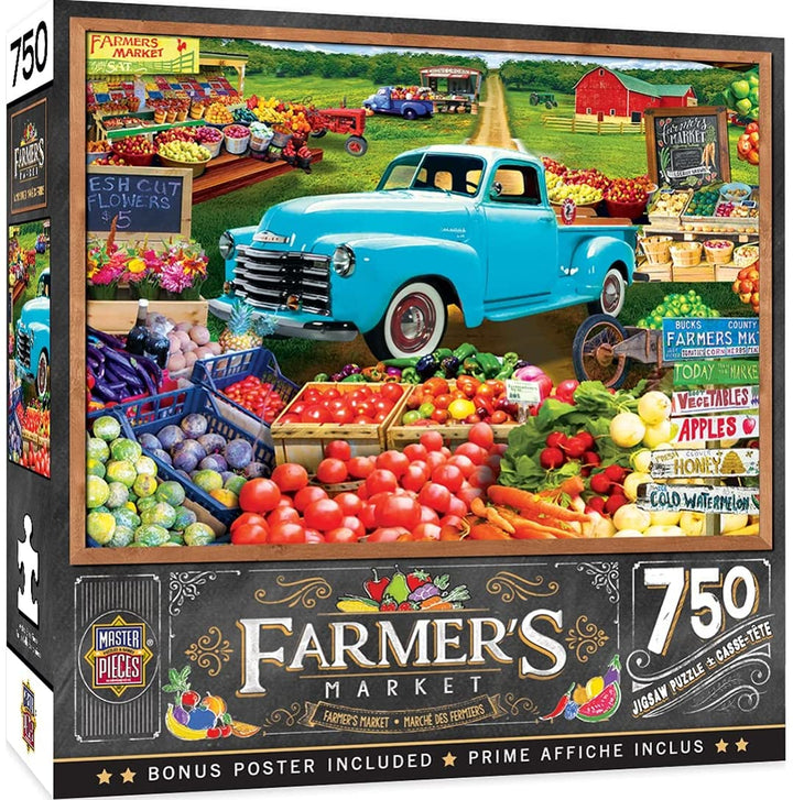MasterPieces 750-teiliges Puzzle für Erwachsene, Familien oder Kinder – lokal angebaut