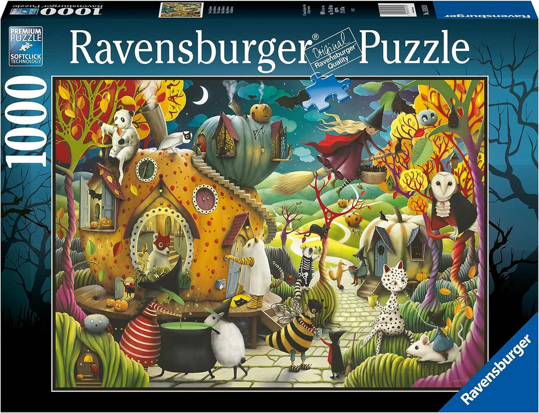 Ravensburger Happy Halloween 1000-teiliges Puzzle für Erwachsene und Kinder ab 12 Jahren