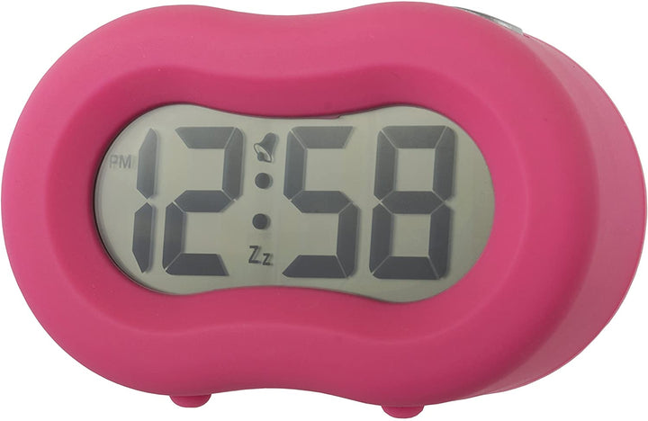 Acctim 15110 Vierra Alarm Clock, Hot Pink