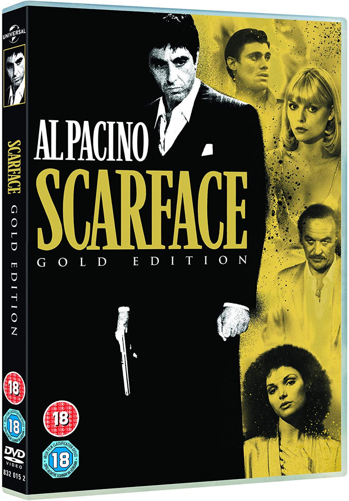 Scarface 1983 – 35. Jahrestag – Krimi/Drama [DVD]