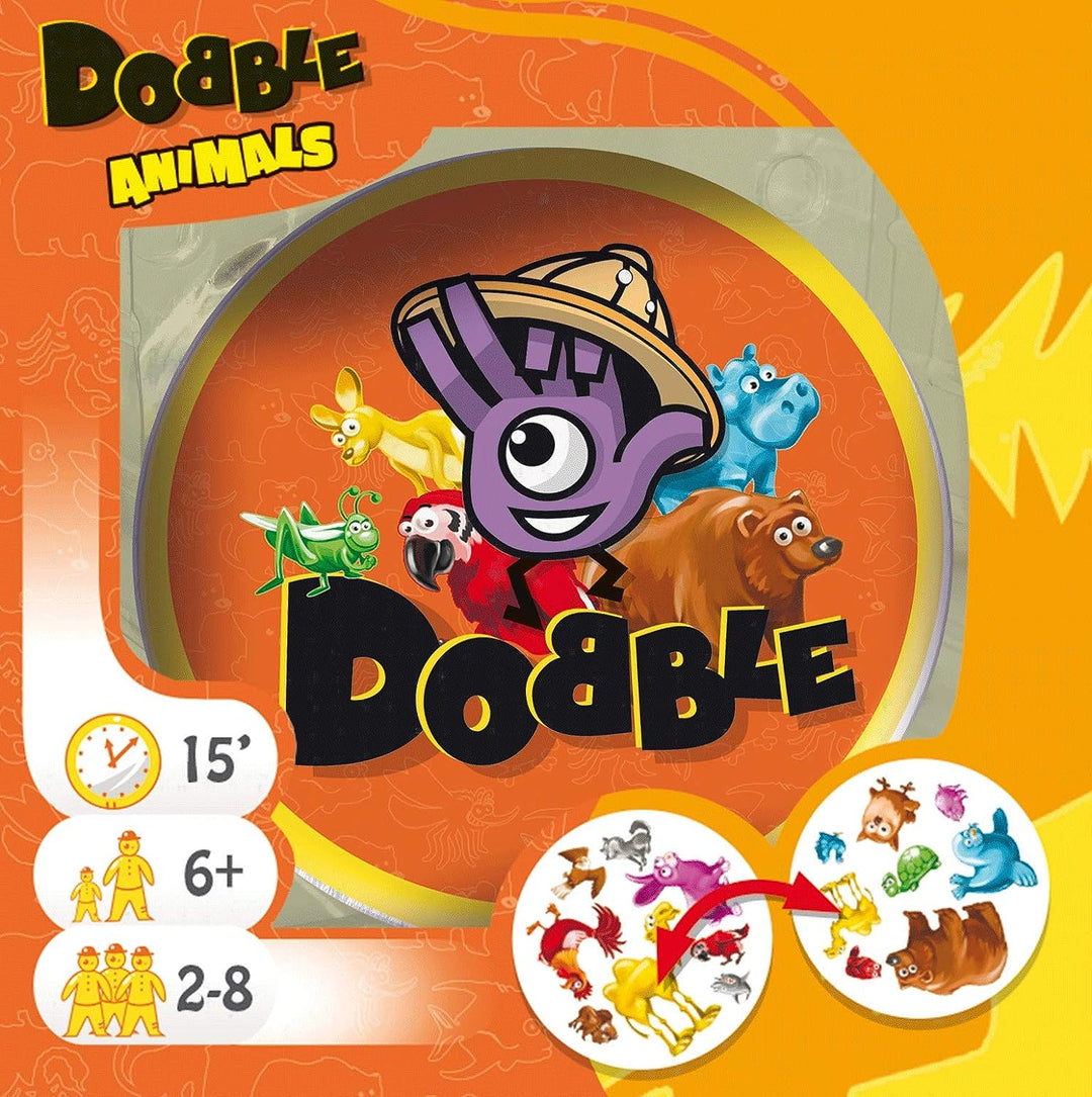 Asmodee – Dobble Animals – Kartenspiel