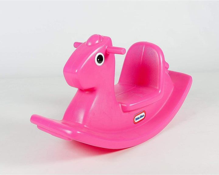 Little Tikes Rocking Horse. Toddler Rocking Toy With Easy Grip Handles and Stable Saddle. Durable, Stable, Kid-Safe Toy For Indoor or Outdoor. Magenta Rocking Horse For Kids Aged 18 Months +