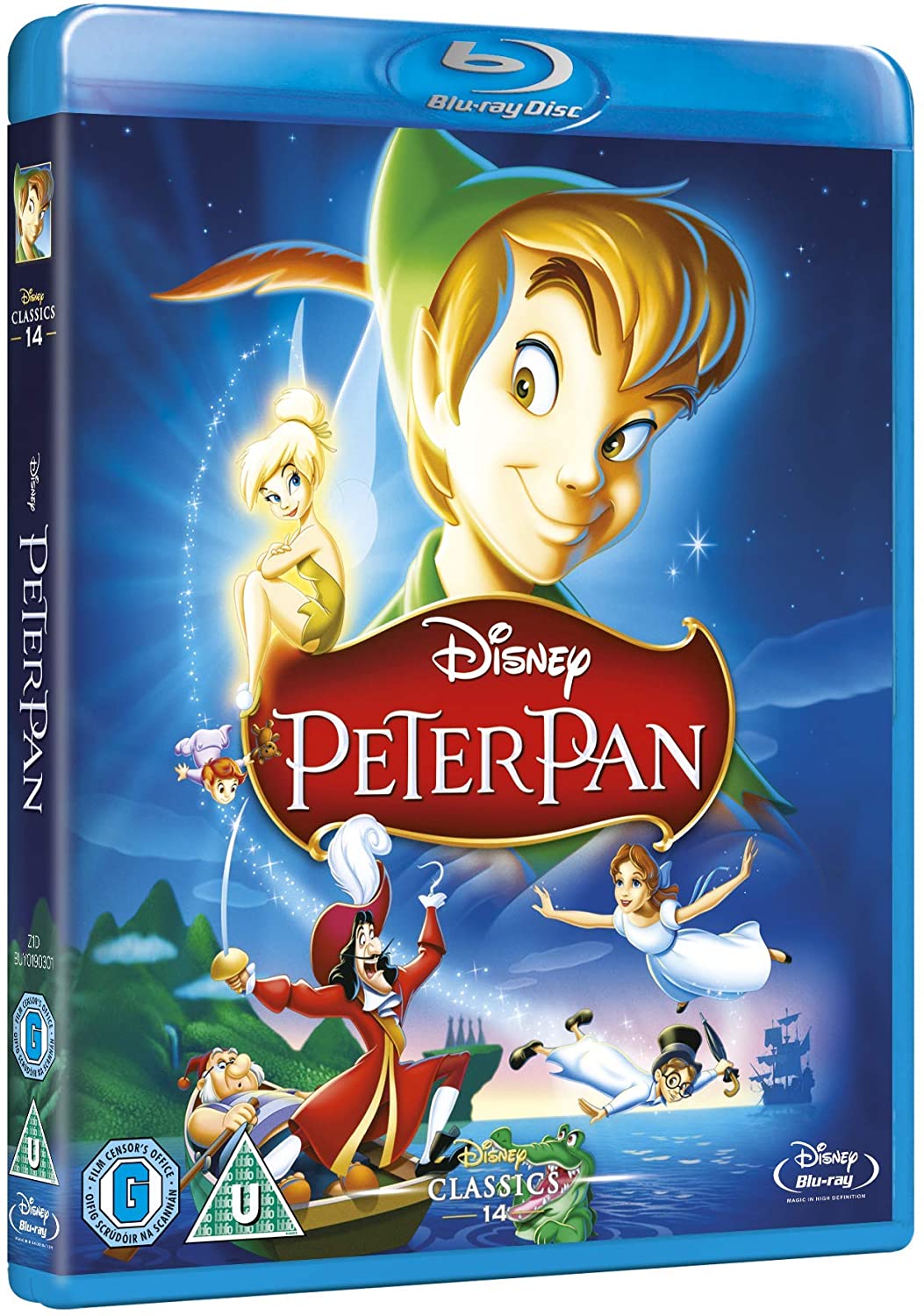 Peter Pan (1953) [Region Free] – Fantasy/Fantasy [Blu-ray]