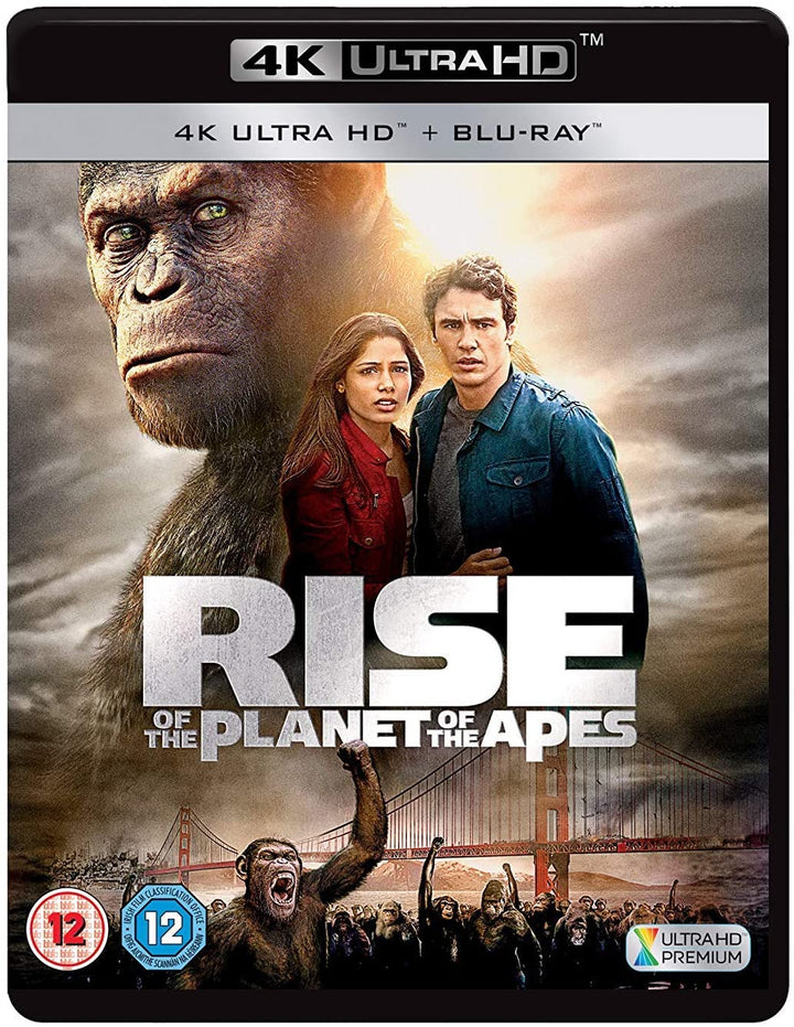 RISE OF THE PLANET OF THE APES 4K UHD+BD [2017] – Science-Fiction/Action [Blu-Ray]