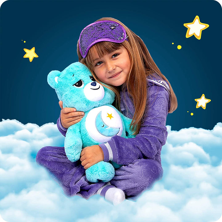 Care Bears 520 22047 Knuddeliger Gute-Nacht-Bär, 40,6 cm, Plüsch, Alter 4