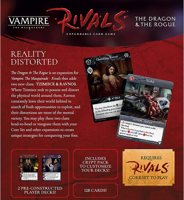 Vampire: The Masquerade Rivals – The Dragon and the Rogue-Erweiterung