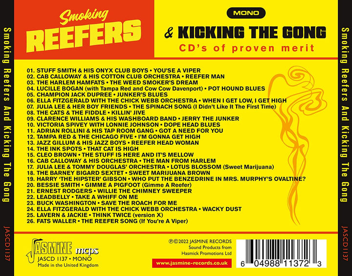 Smoking Reefers und Kicking the Gong [Audio-CD]