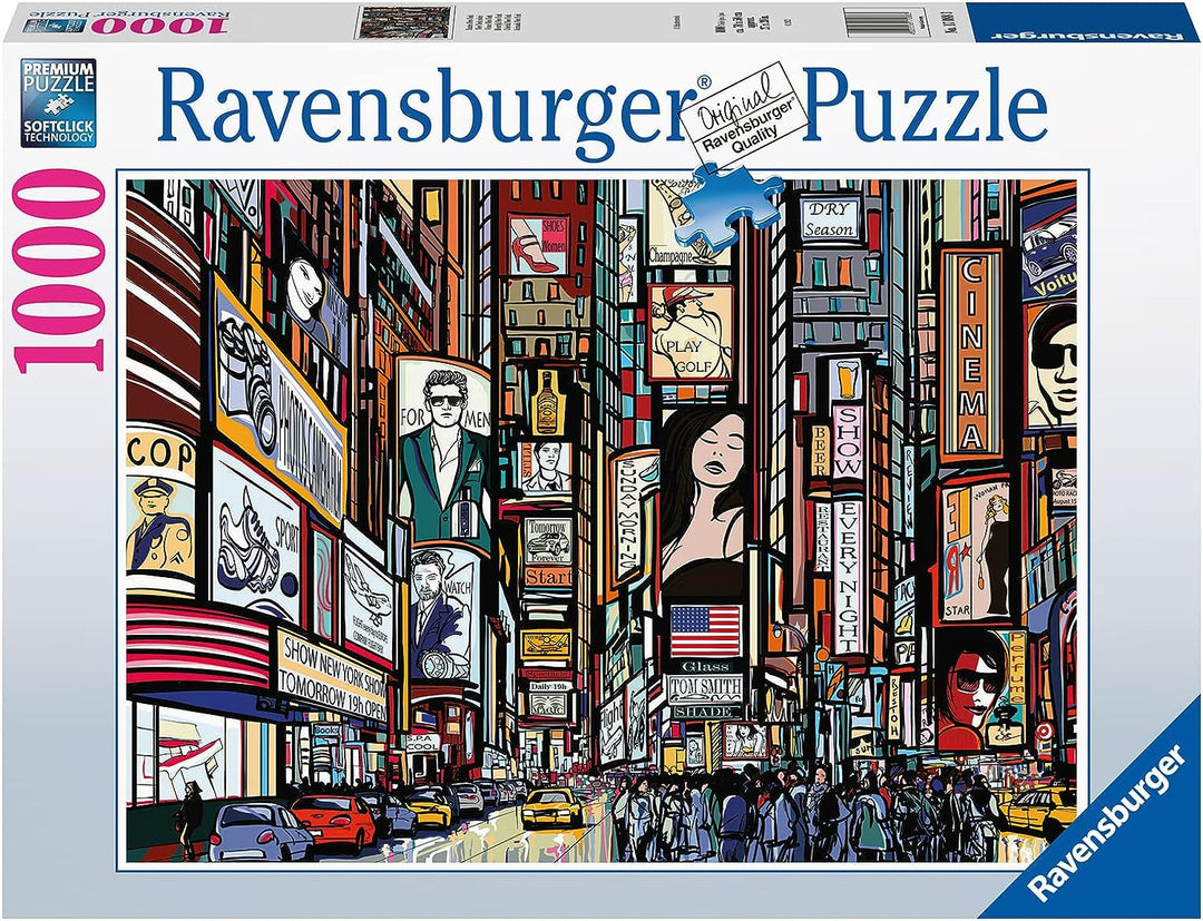 RAVENSBURGER PUZZLE 17088 Ravensburger Buntes New York 1000-teiliges Puzzle