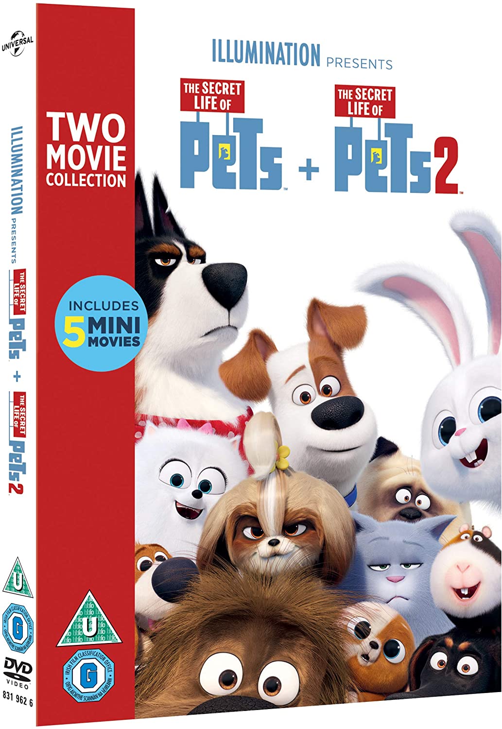 The Secret Life of Pets 2 Box Set – Familie/Komödie [DVD]