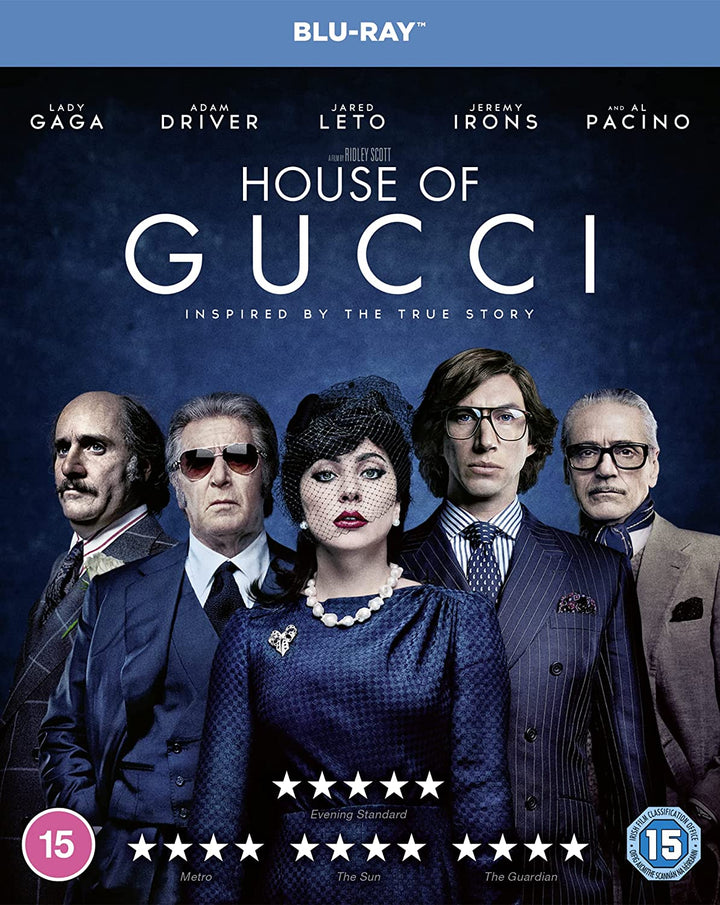 House of Gucci [2021] [Region Free] – Drama/Krimi [Blu-ray]