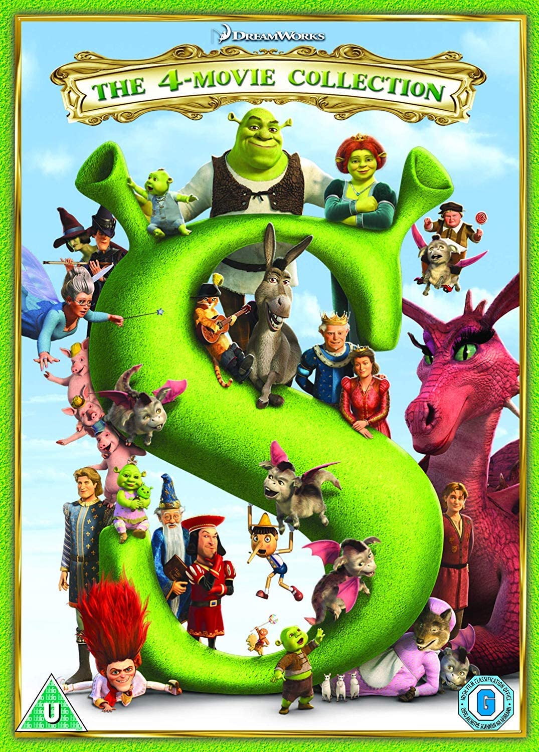 Shrek: Die 4-Filme-Sammlung – Komödie/Familie [DVD]