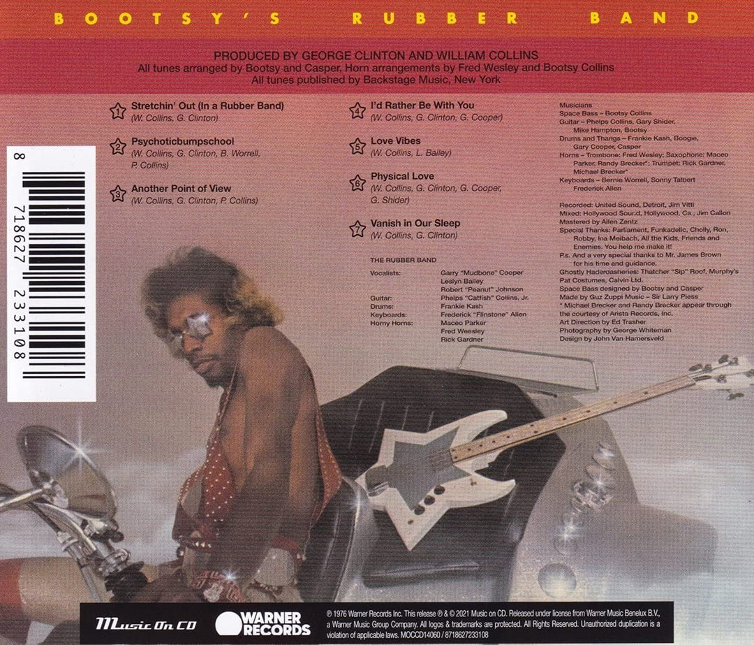 Stretchin' Out In Bootsy's Rubber Band [Audio-CD]