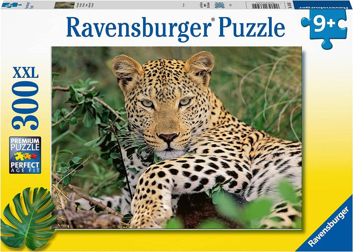 Ravensburger 100-teiliges Puzzle „Exotic Animal Leopard“ für Erwachsene und Kinder