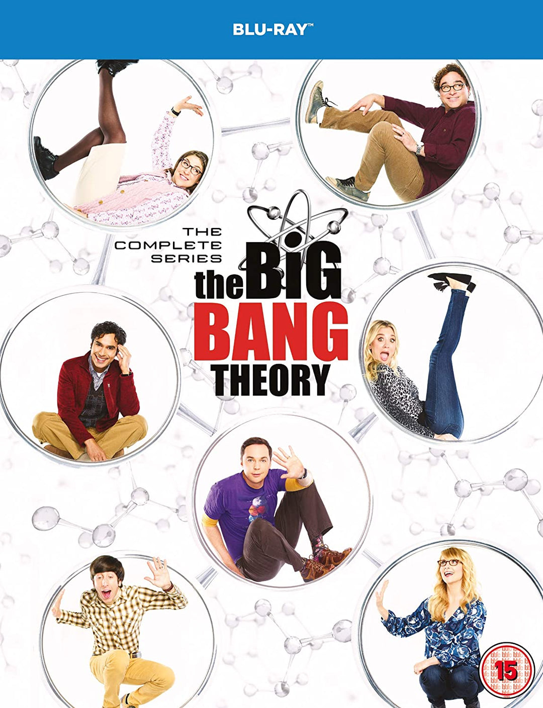 The Big Bang Theory: Die komplette Serie [2007] [2019] [Region Free] – Mystery/Thriller [DVD]