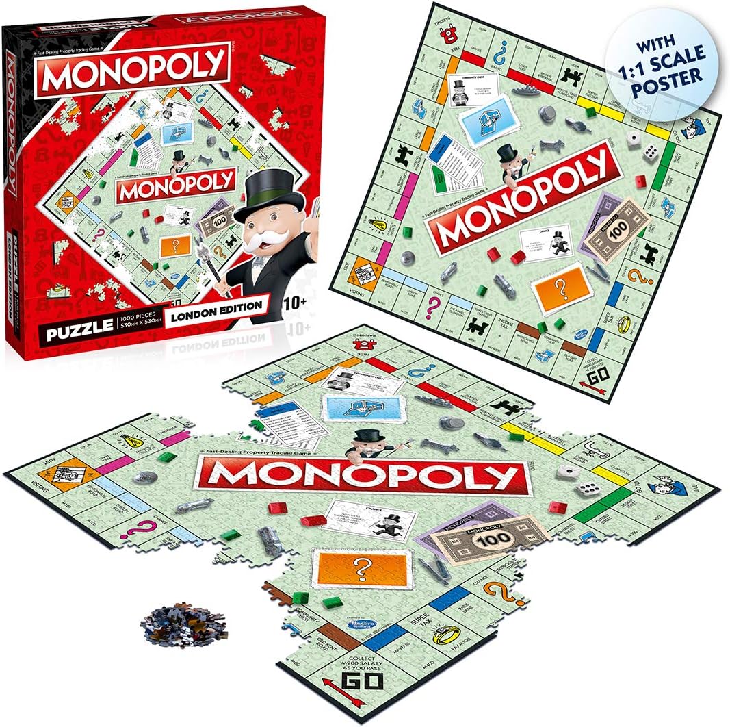 London Monopoly 1000-teiliges Puzzlespiel