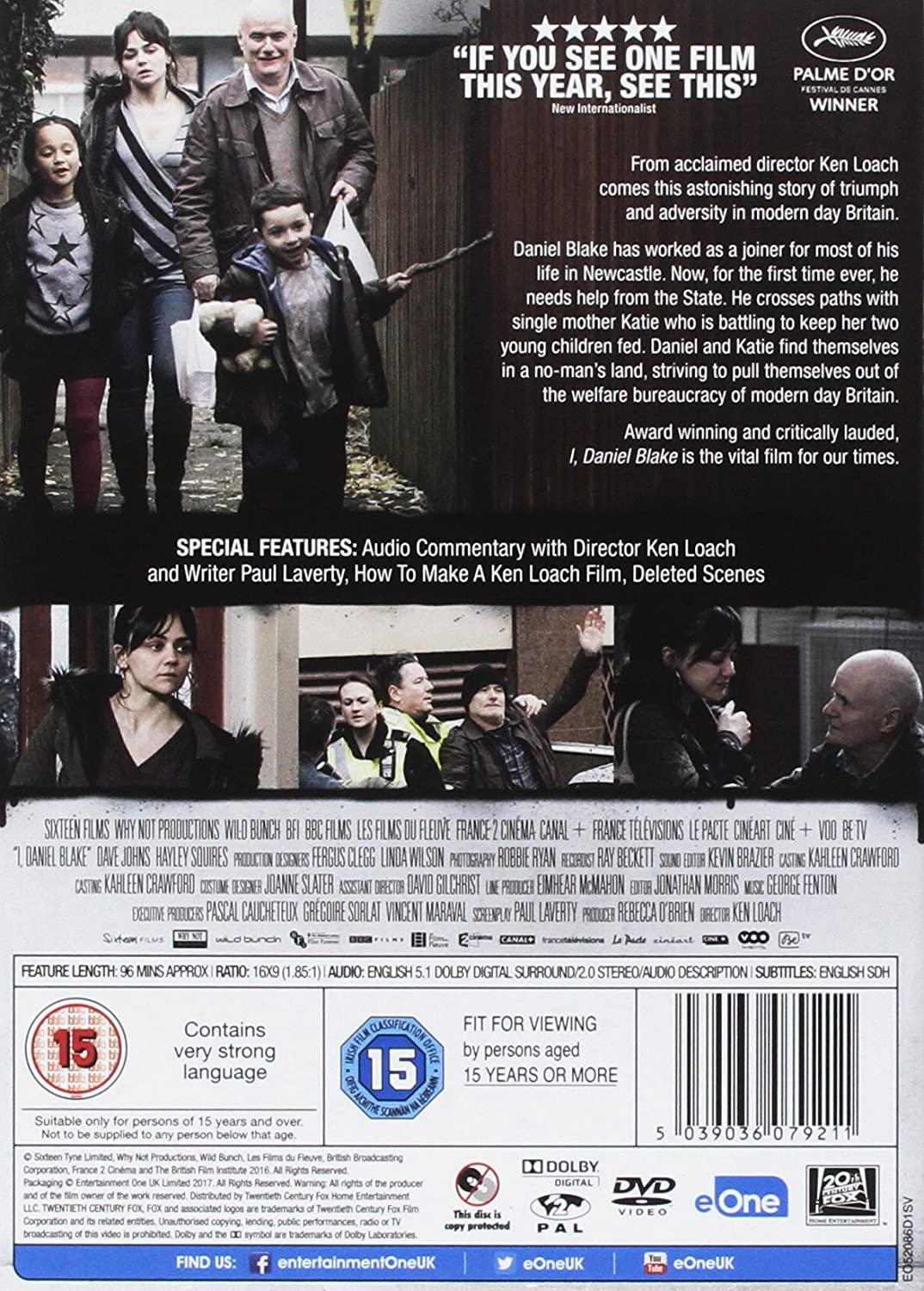 Ich, Daniel Blake – [DVD]