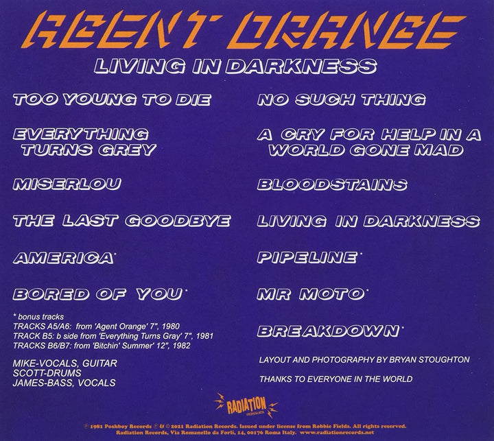 Agent Orange – Living In Darkness [Audio-CD]