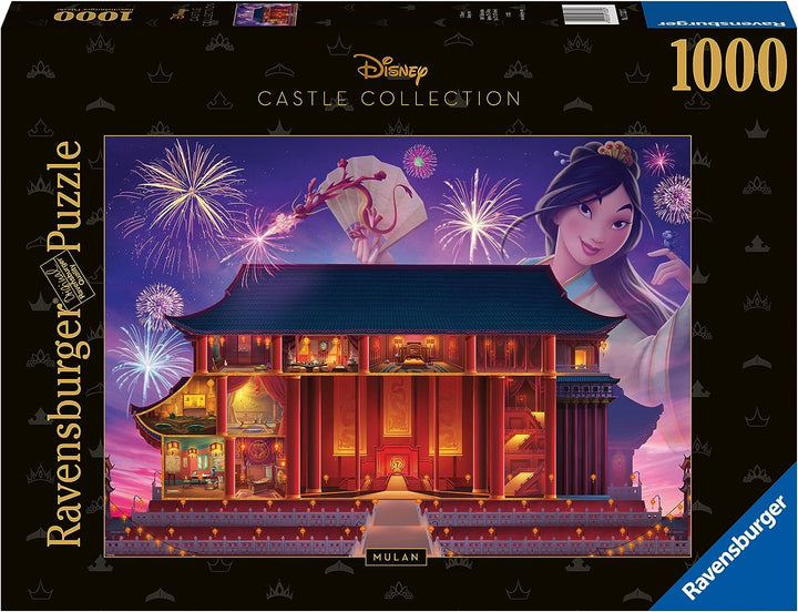 Ravensburger 17332 Disney Mulan Castles 1000-teiliges Puzzle für Erwachsene und