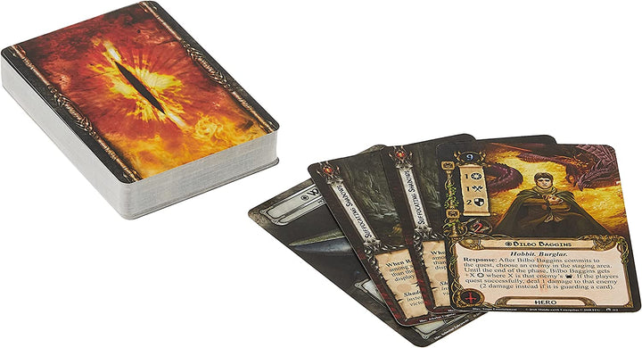 Fantasy Flight Games | Lord of the Rings LCG: Mount Gundabad Adventure Pack | Card Game