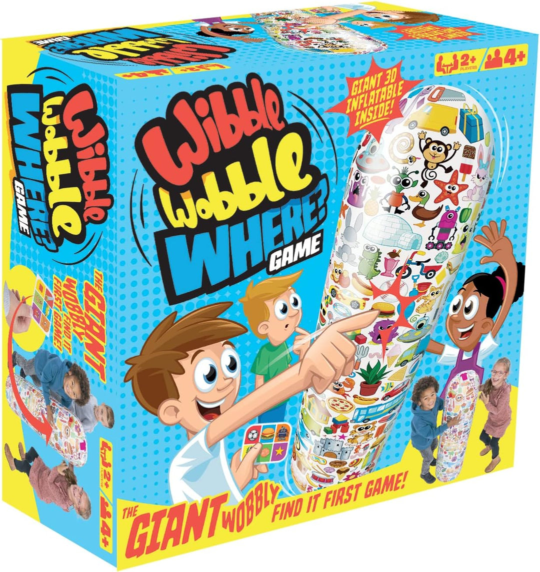 Flair Wibble Wobble Where Game – Das Giant Wobbly Find-It-First-Spiel