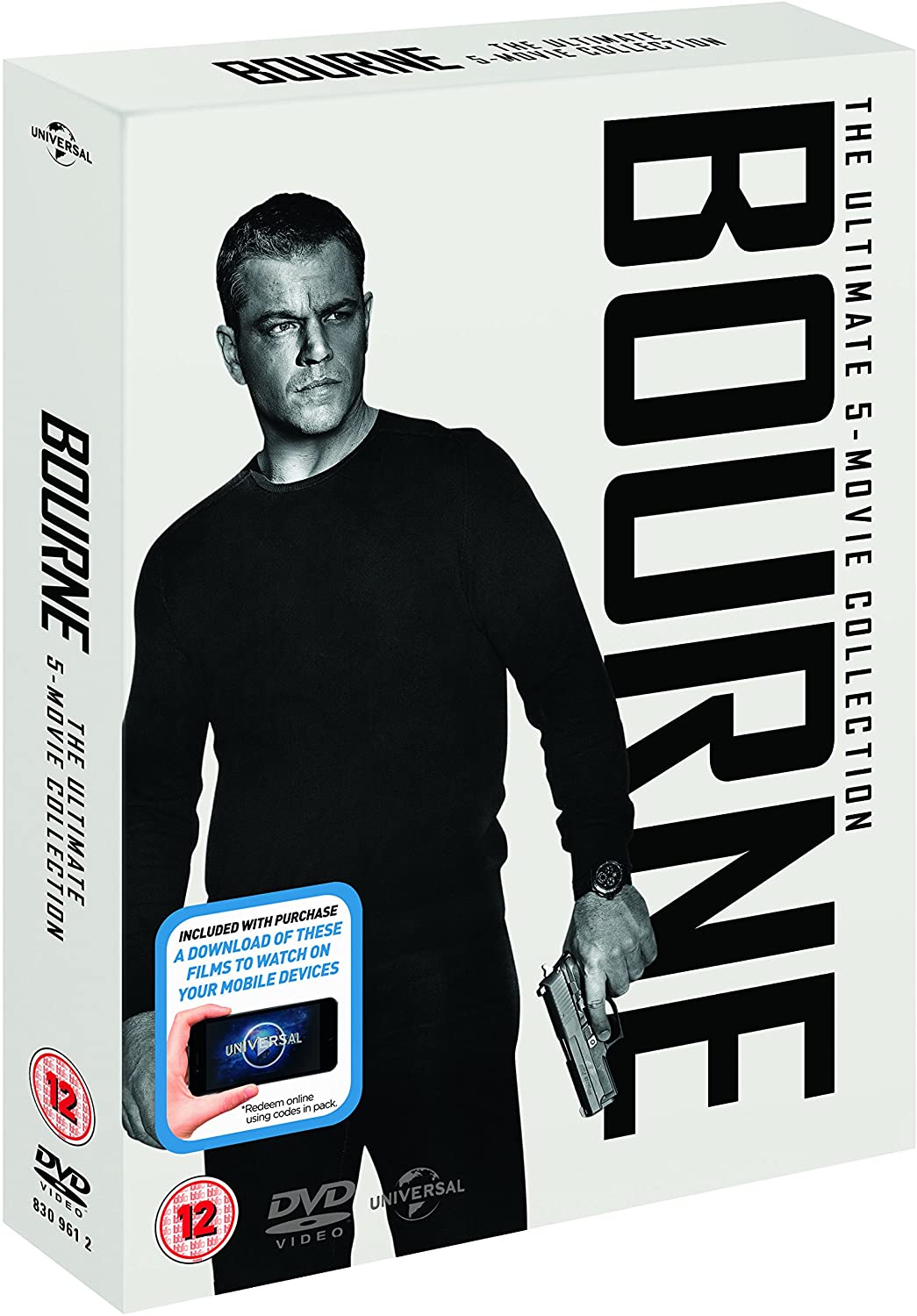 Die Bourne Collection – Action/Thriller [DVD]