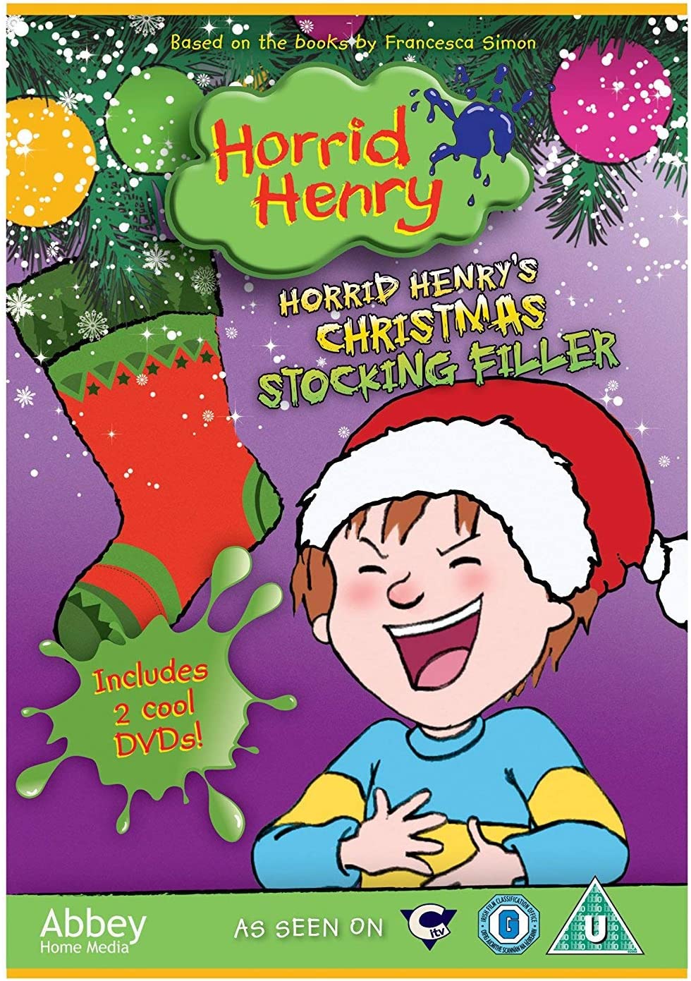 Horrid Henry's Christmas Stocking Filler – Delivers &amp; Message und Christmas Underpants [DVD]