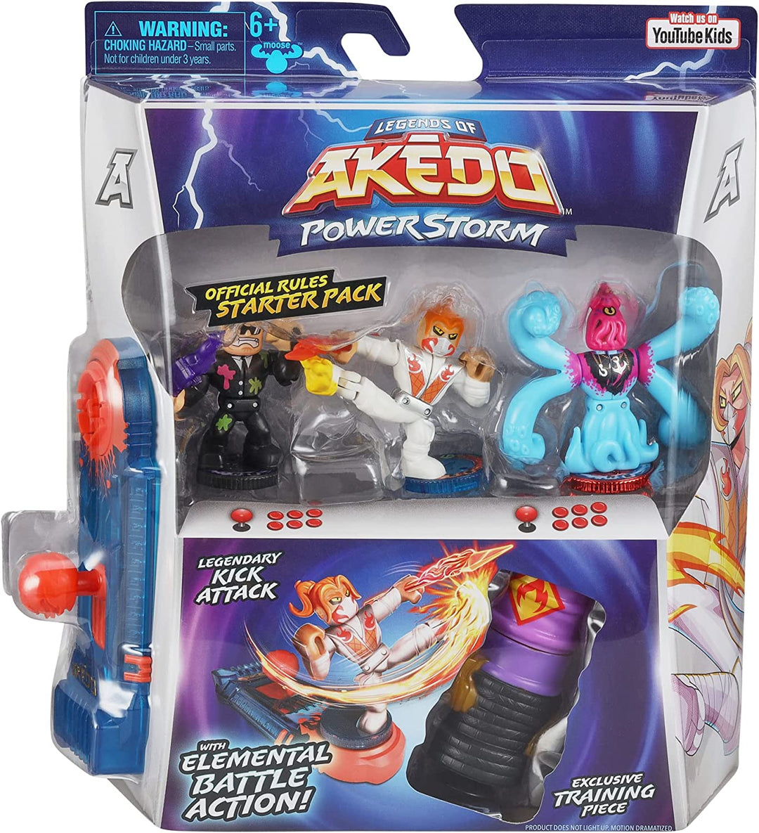 Legends of Akedo: Powerstorm Offizielles Regel-Starterpaket – Legendärer Kick-Angriff