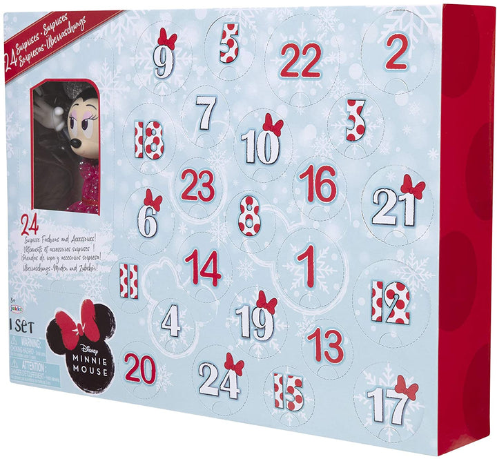 Neckip 215714 Minnie Mouse Advent Calendar 24 Day Holiday Theme