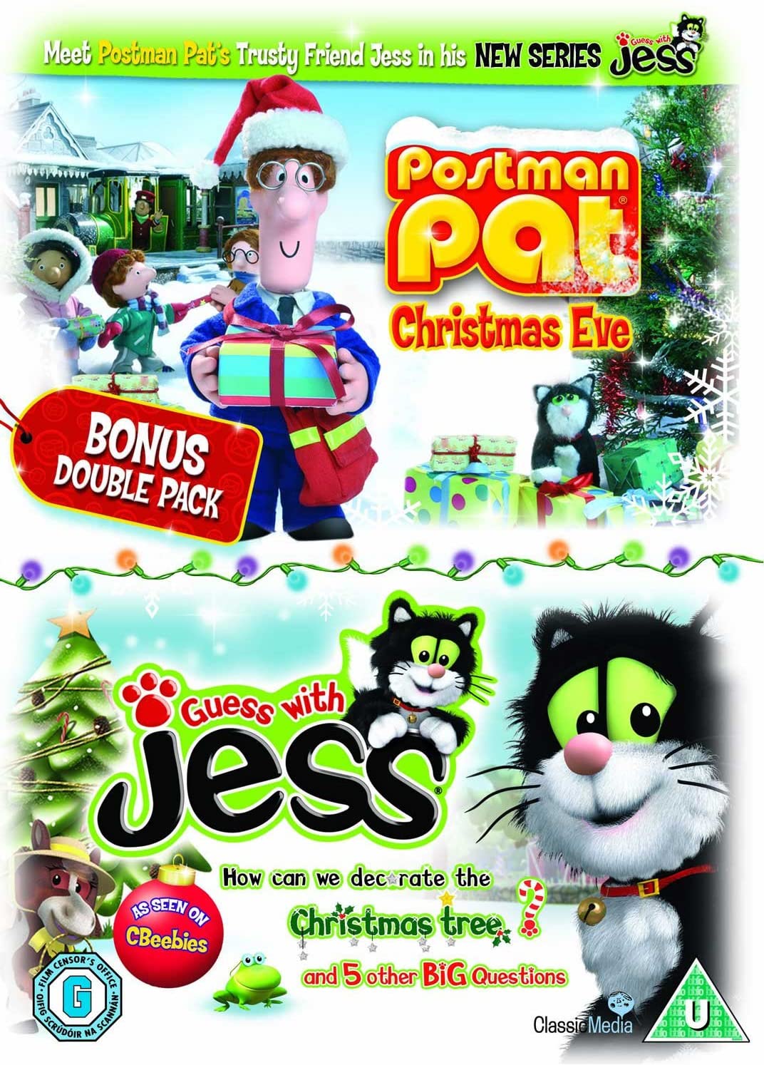 Guess With Jess/Postman Pat Weihnachts-Doppelpack [DVD]