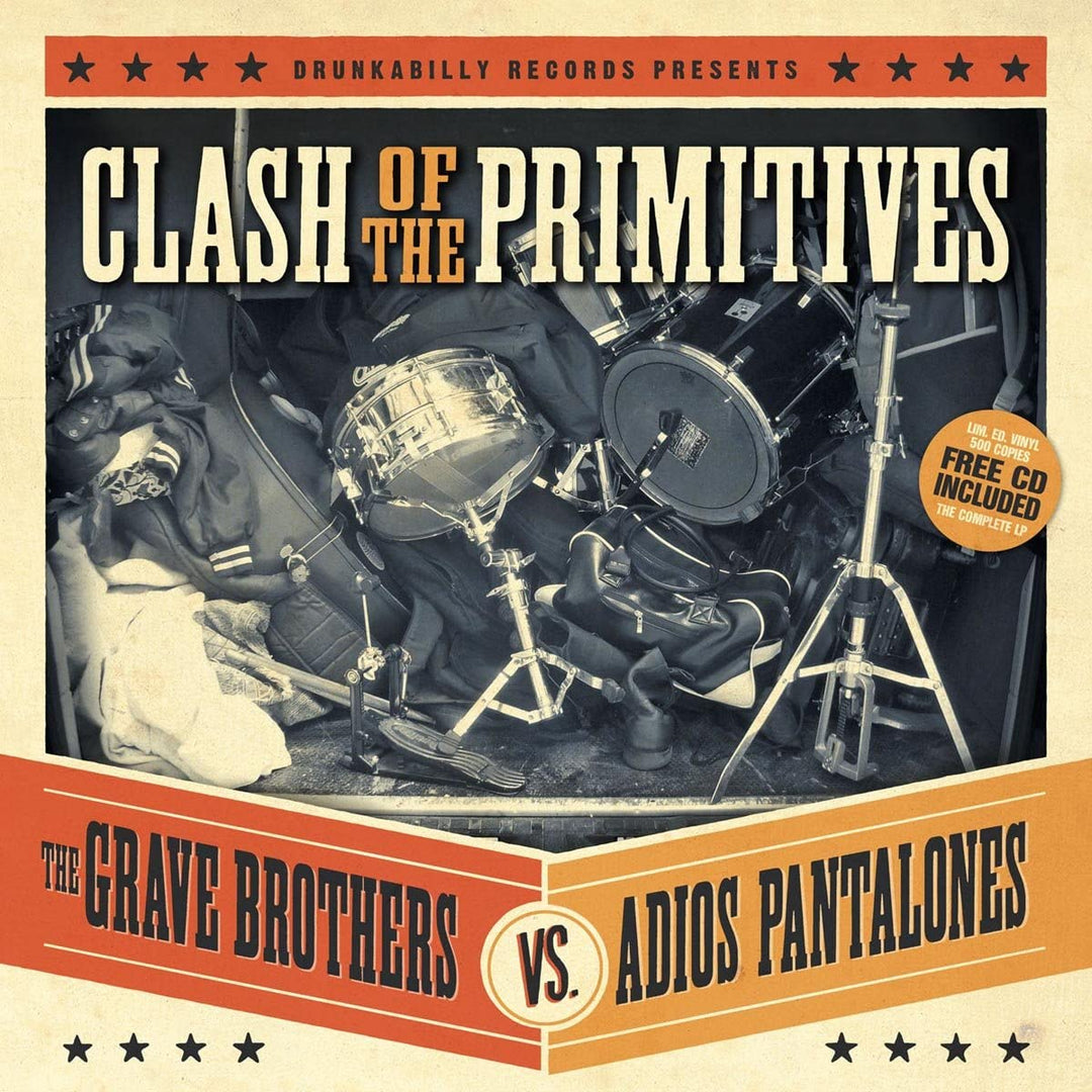 Grave Brother Vs. Adios Pantalones - Clash Of The Primitives [Audio CD]