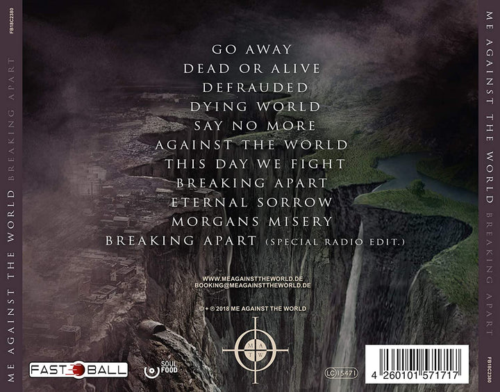 Me Against The World – Breaking Apart [Audio-CD]