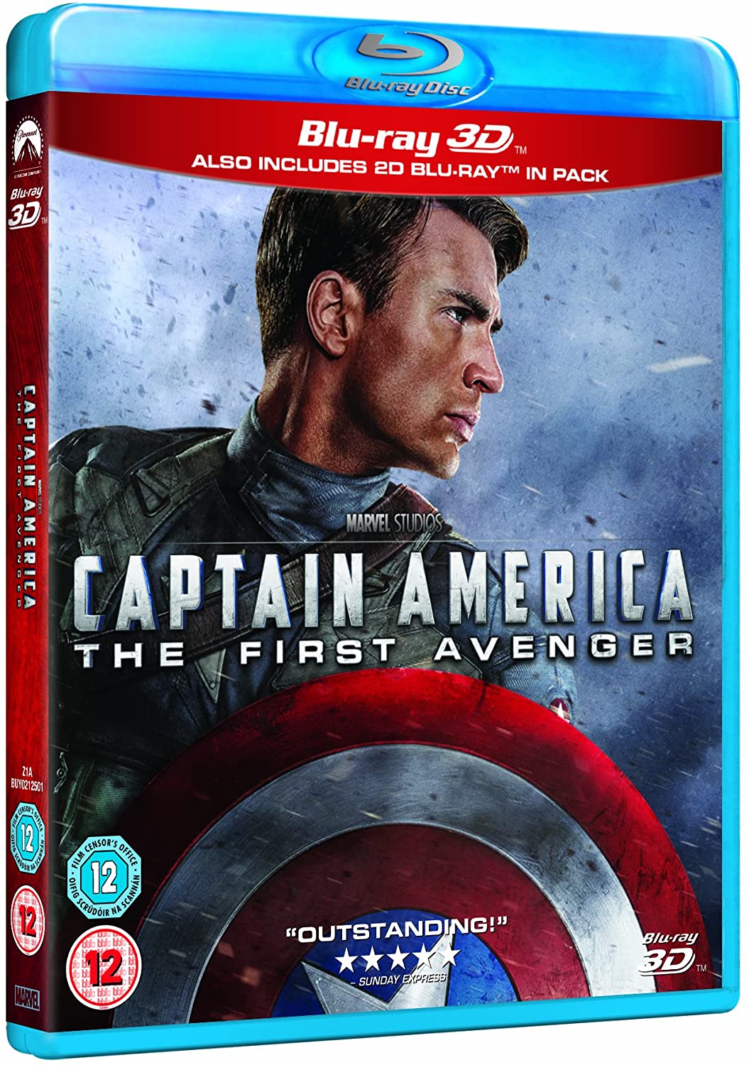 Captain America: First Avenger – Action/Abenteuer [Blu-ray]