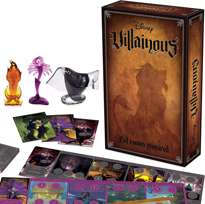 Ravensburger Disney Villainous Evil Comes Prepared – Strategie-Brettspiel für Kinder