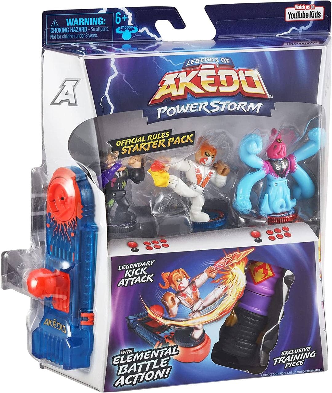 Legends of Akedo: Powerstorm Offizielles Regel-Starterpaket – Legendärer Kick-Angriff